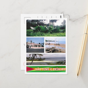 Postal Santo Tomé y Príncipe - Mosaico -