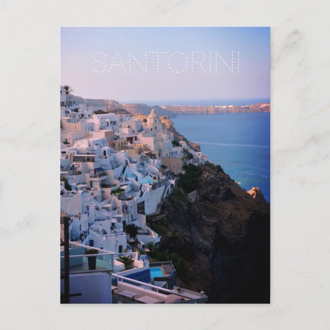 Postal Santorini (Anverso)