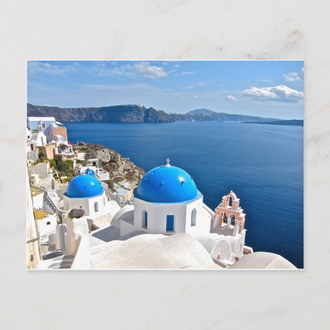 Postal Santorini (Anverso)