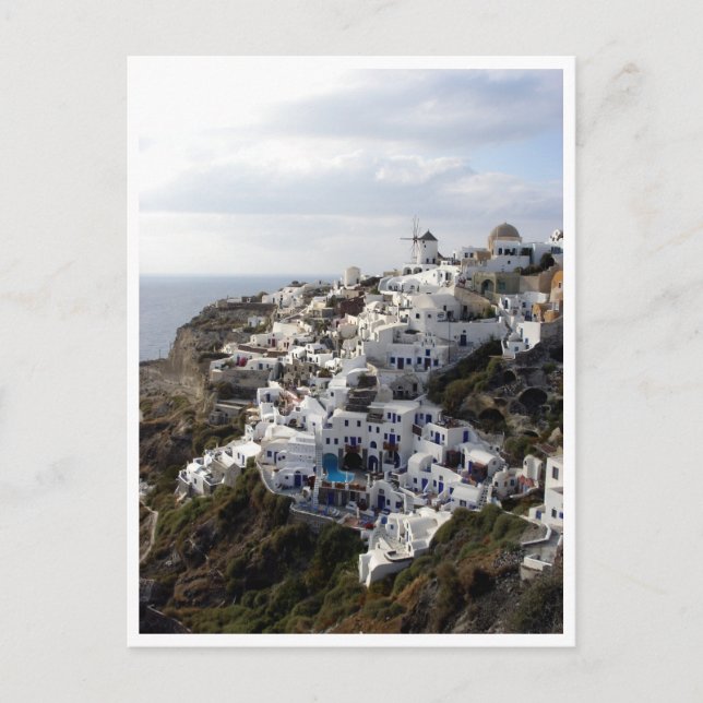 Postal Santorini (Anverso)