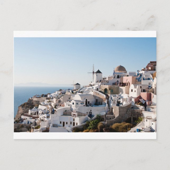 Postal Santorini (Anverso)