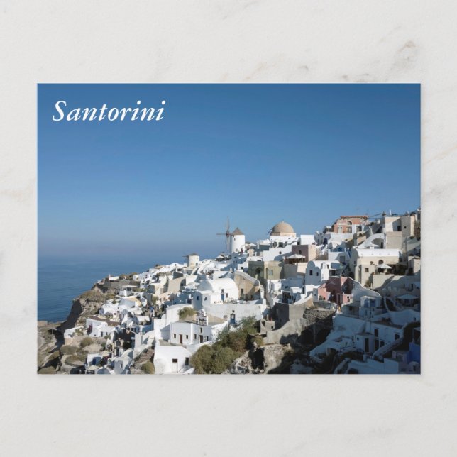 Postal Santorini (Anverso)