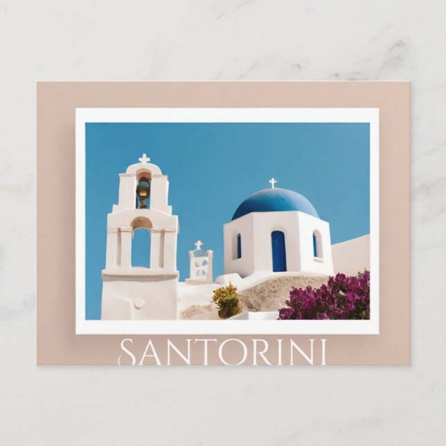 Postal Santorini (Anverso)