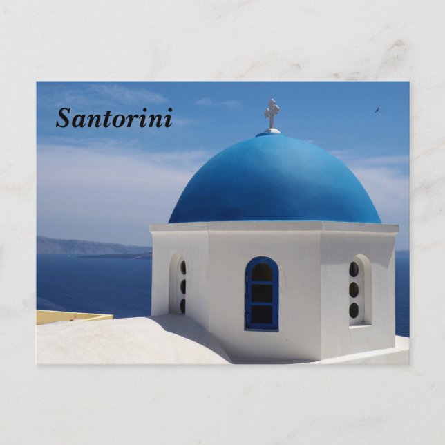 Postal Santorini (Anverso)