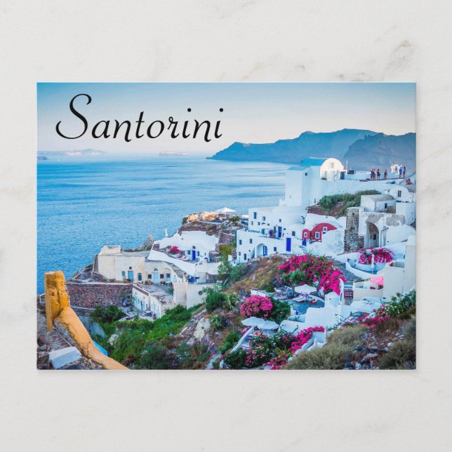 Postal Santorini (Anverso)