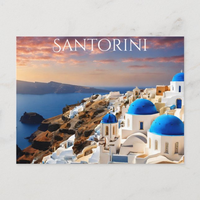 Postal Santorini (6) (Anverso)