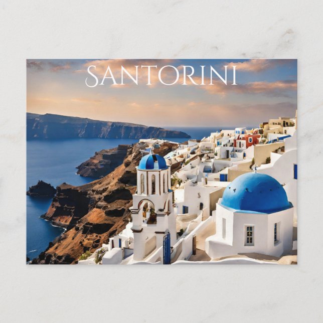 Postal Santorini (8) (Anverso)