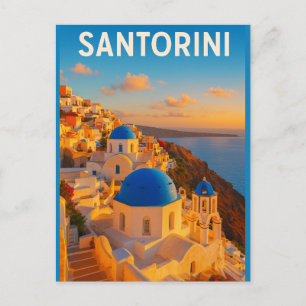 Postal Santorini – El paraíso isleño de Grecia