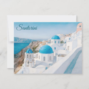 Postal Santorini, Grecia