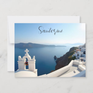 Postal Santorini Grecia
