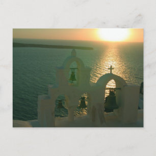 Postal Santorini Grecia Foto Colette Guggenheim