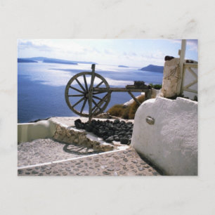 Postal Santorini Grecia Foto Colette Guggenheim