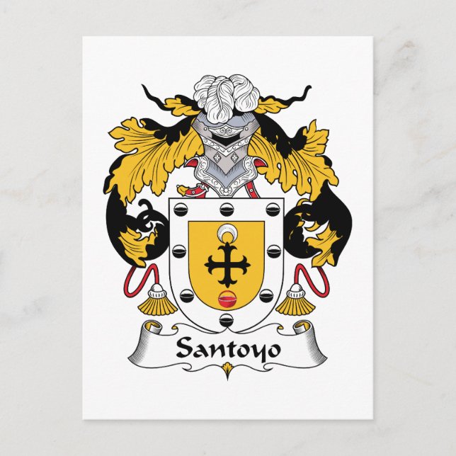 Postal Santos Family Crest (Anverso)