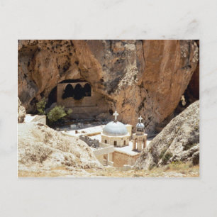 Postal Santuario cristiano, Mamáes'lula, Siria