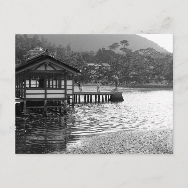 Postal Santuario de Itsukushima (Anverso)