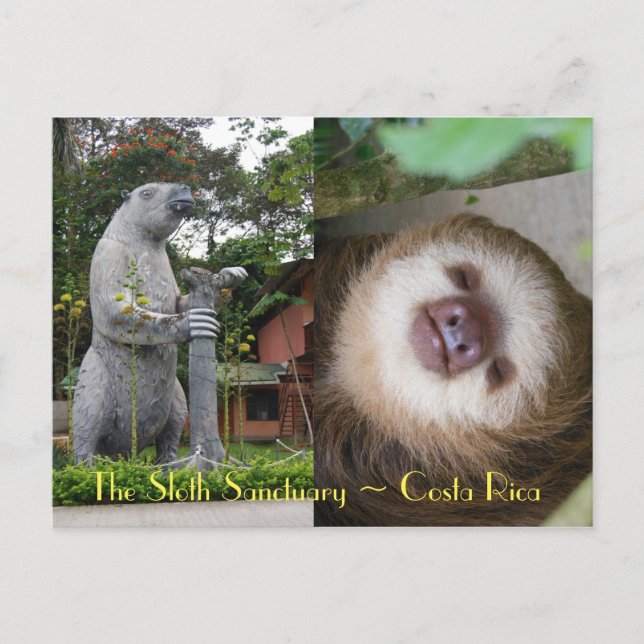 Postal Santuario de Sloth (Anverso)
