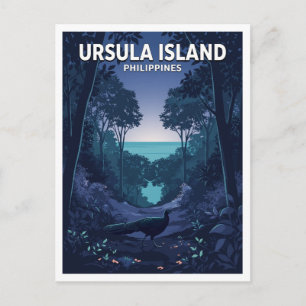 Postal Santuario de Vida Silvestre Isla Ursula Rizal Fili