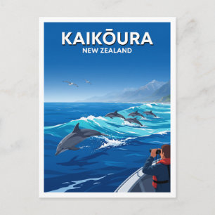 Postal Santuario de Vida Silvestre Marina de Kaikōura Nue