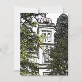 Postal Santuario entre los árboles