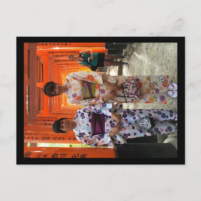 Postal Santuario Fushimi Inari Taisha #Kyoto #Japan (Anverso)