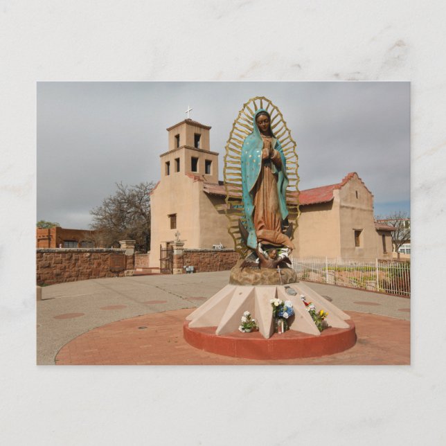Postal Santuario histórico de Nuestra Señora de Guadalupe (Anverso)