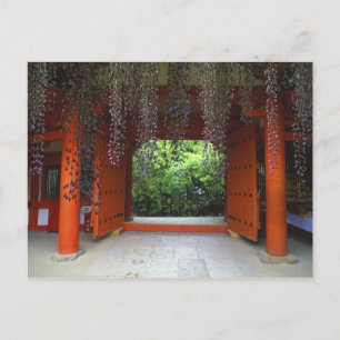 Postal Santuario Kasuga, Nara, Japón