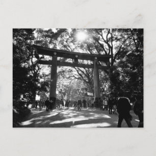 Postal Santuario Meiji, Tokio, Japón