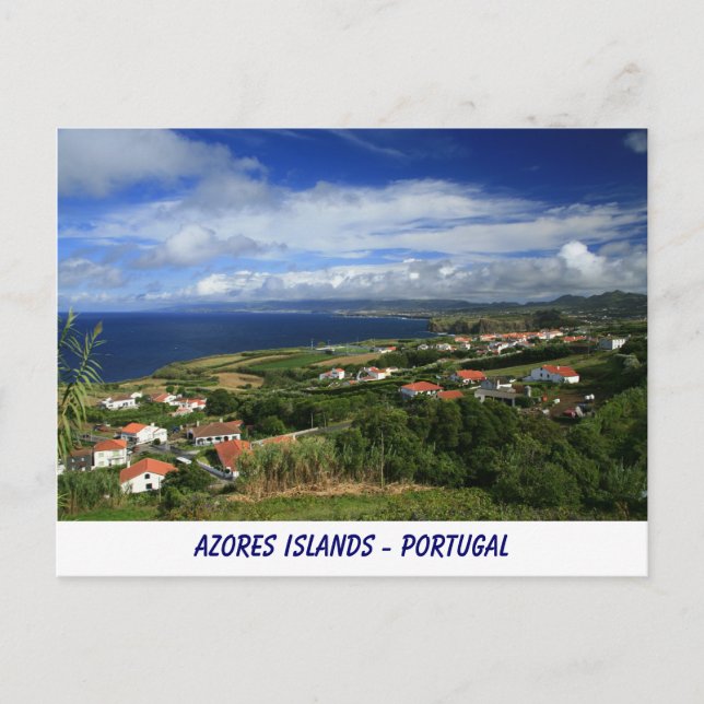 Postal Sao Miguel, Azores (Anverso)