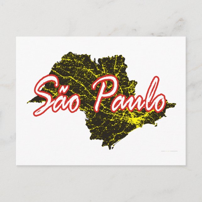 Postal Sao Paulo (Anverso)