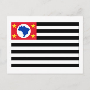 Postal São Paulo, Bandera de Brasil