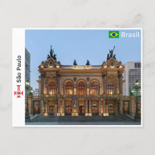 Postal São Paulo - Brasil