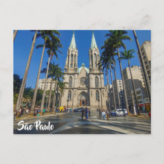 Postal São Paulo, Brasil, Catedral