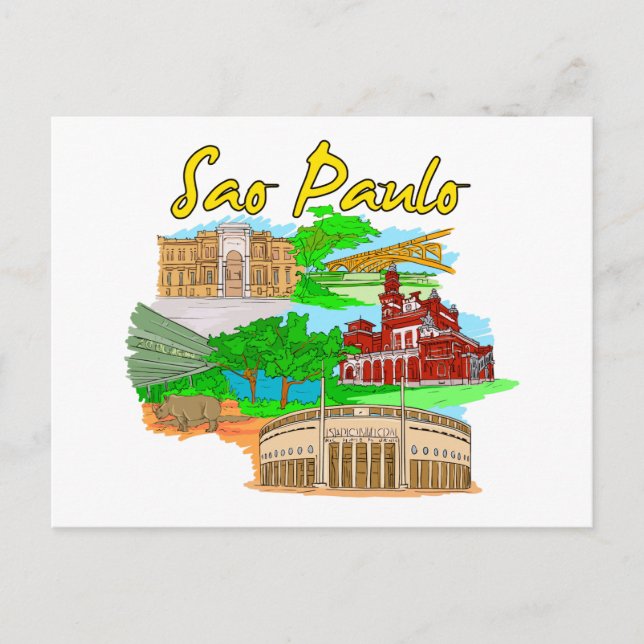 Postal Sao Paulo - Brasil.png (Anverso)