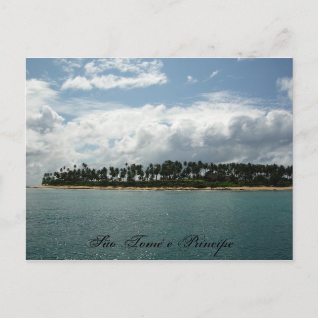 Postal são tomé 4, Santo Tomé y Príncipe (Anverso)