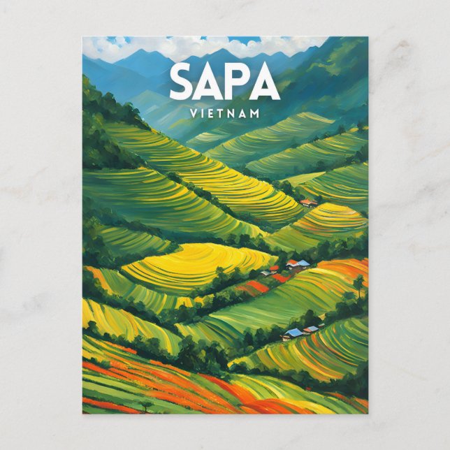 Postal Sapa Vietnam (Anverso)