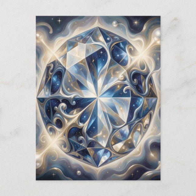 Postal Sapphire – The Stone of Truth and Wisdom´3 (Anverso)