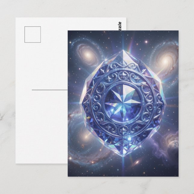 Postal Sapphire – The Stone of Truth and Wisdom´4 (Anverso / Reverso)