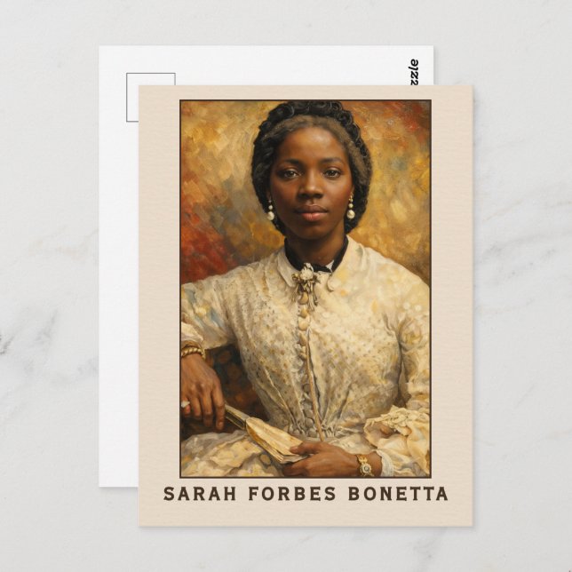 Postal Sarah Forbes Bonetta Portrait Art (Anverso / Reverso)