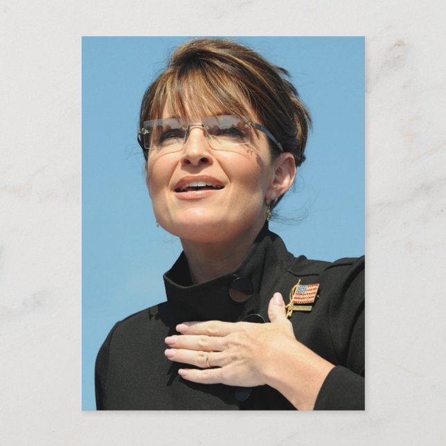 Postal Sarah Palin Postcard (Anverso)