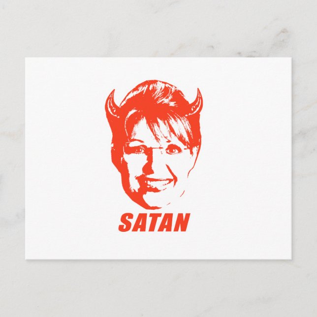 POSTAL SARAH SATAN (Anverso)