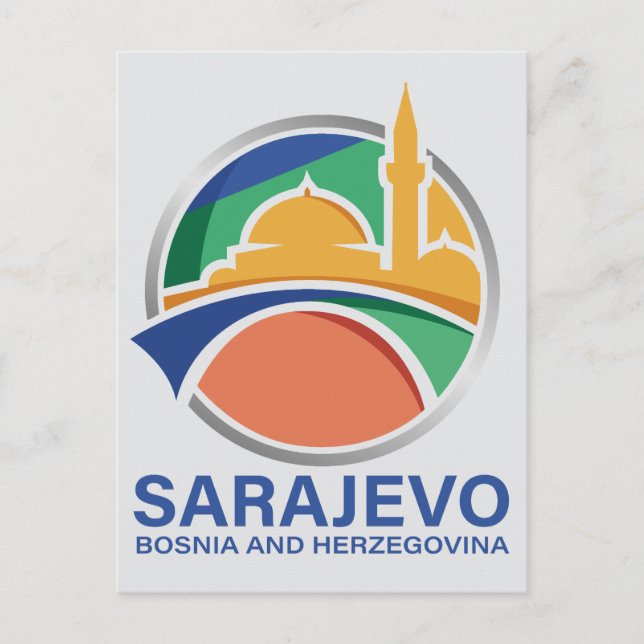 Postal Sarajevo Bosnia and Herzegovina (Anverso)
