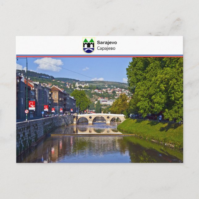 Postal Sarajevo - Bosnia y Herzegovina (Anverso)