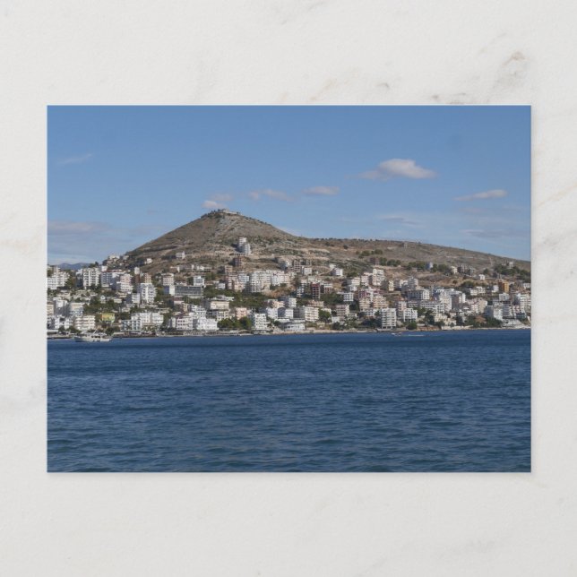 Postal Sarandë, Albania (Anverso)