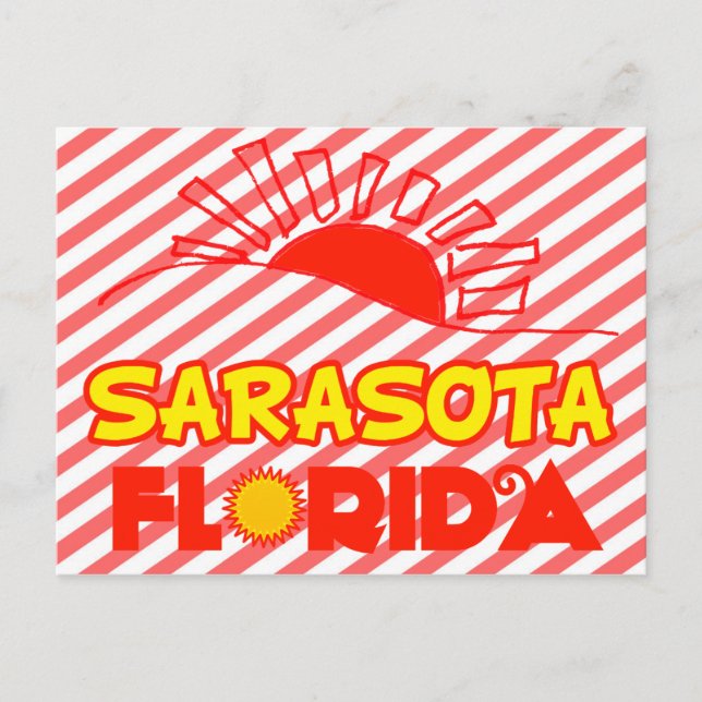 Postal Sarasota, Florida (Anverso)