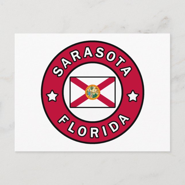 Postal Sarasota Florida (Anverso)