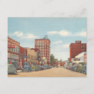 Postal Sarasota, Florida, centro vintage