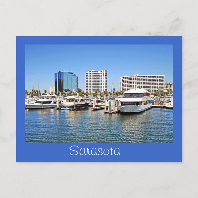 Postal Sarasota, Florida, EE.UU. (Anverso)