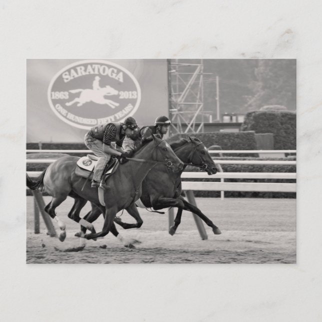 Postal Saratoga 150 Workouts (Anverso)