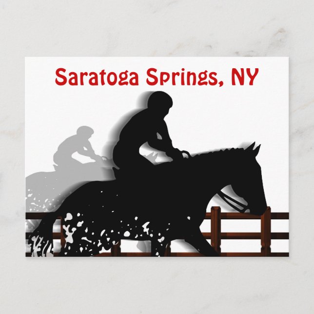 Postal Saratoga Springs (Anverso)