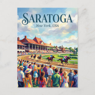 Postal Saratoga Springs, Nueva York, EE. UU.